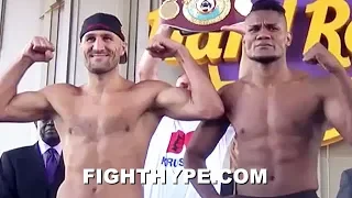 SERGEY KOVALEV VS. ELEIDER ALVAREZ FULL WEIGH-IN AND FINAL FACE OFF; PLUS BIVOL VS. CHILEMBA