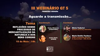 III Webinário do GT 5 - Primeira sessão