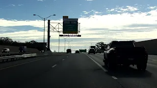 Jacksonville Beltway (Interstate 295 Exits 10 to 1) southbound/outer loop (Express Lanes)