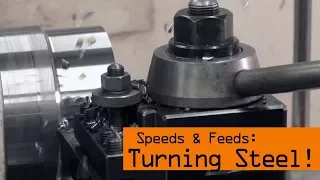 Speeds & Feeds for Steel on the Lathe!  WW171