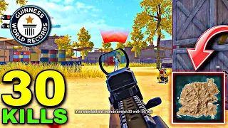 NEW WORLD RECORD in KARAKİN😱 30 KILLS SOLO vs SQUAD |İpad Mini 5 90Fps?? | PUBG Mobile