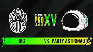 BIG vs. Party Astronauts - Map 1 [Overpass] - ESL Pro League Season 15 - Group C