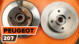 Comment remplacer des disques de frein arrière sur PEUGEOT 207 [TUTORIEL AUTODOC]