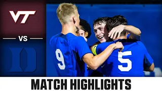 Virginia Tech vs. Duke ACC Men's Soccer Highlights (2023)