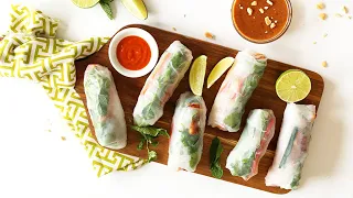 Easy Spring Rolls with Crispy Tofu | Minimalist Baker Recipes