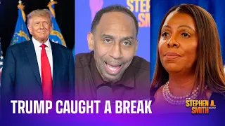 Donald Trump caught a break... Letitia James should be happy about it