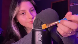 ASMR mic scratching, brushing & invisible triggers for a good nights sleep