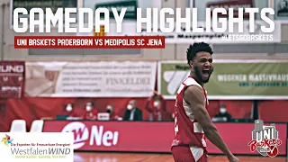 Gameday Highlights: Uni Baskets Paderborn vs. Medipolis SC Jena 99 - 94