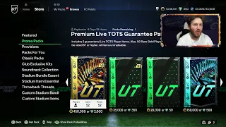 UNLIMITED TOTS LIVE PACKS ✅ TOTS LIVE PLAYER PICKS ✅ 24 HOUR TOTS RTG