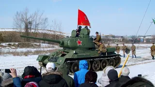 T-34-85 Demonstration with the 191st