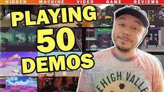 I Played 50 Steam Next Fest Demos - Let's check out some upcoming games!