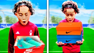 Surprising A Kid With His DREAM $1000 Football Boots... EMOTIONAL