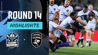 Glasgow Warriors v Hollywoodbets Sharks | Instant Highlights | Round 14 |  URC 2023/24