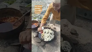 Как готовят Jalebi |  Индийские традиционные сладости #haidakhan