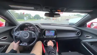 2021 Camaro SS POV Driving-Hard Accelerations-6 Speed Manual Transmission-4K