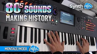 80s SOUNDS - MAKING HISTORY (22 new sounds) | YAMAHA MONTAGE M MODX PLUS | LIBRARY