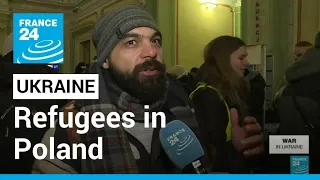 War in Ukraine: FRANCE 24 meets refugees seeking safety in Poland • FRANCE 24 English