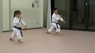 JKA/ Mahiro & Masaki practice Jion and Bassaidai