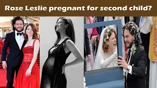 Kit Harington: Rose Leslie Pregnant for Second Child