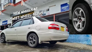 Toyota Corolla EE111 Project Car | New Wheels Installed & 3D Plates (4K)