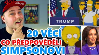 20 VĚCÍ KDY SIMPSONOVI PŘEDPOVĚDĚLI BUDOUCNOST