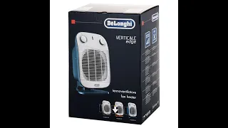 De'Longhi Fan heater. Unboxing.