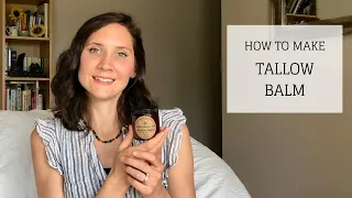 How to Make Tallow Balm | DIY ULTIMATE SKIN MOISTURIZER | Bumblebee Apothecary
