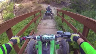 Banshee 350 ATV Adventure Trail Riding