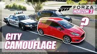 Forza Horizon 3 - CITY CAMOUFLAGE! (Mini Games & Funny Moments)