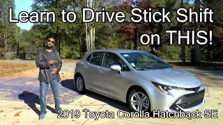 2019 Toyota Corolla Hatchback SE Review - Learn to Drive Stick Shift on THIS!