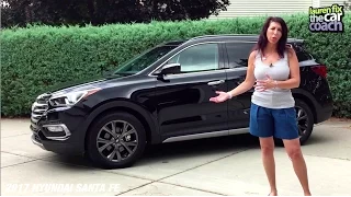 2017 Hyundai Santa Fe Car Review by Lauren Fix, The Car Coach®