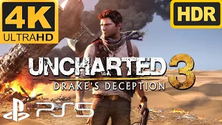 Uncharted 3: Drake's Deception (PS5) 4K 60FPS HDR Gameplay