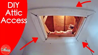 Enlarging an Attic Access Hole