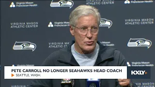 FULL PRESS CONFERENCE: Pete Carroll no longer head coach of Seattle Seahawks