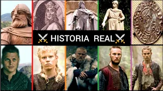 ¿Como MURIERON todos los hijos de ⚔️RAGNAR LOTHBROK⚔️? ❌HISTORIA REAL❌ DE VIKINGOS