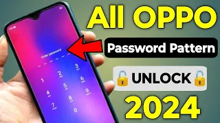 2024 Method:- All Oppo Reset Password How to fix forgot lockscreen Password Any Oppo Mobile