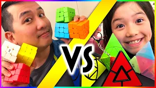 My Daughter HIJACKED This Video! 😡 Family Cubing Adventures