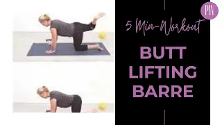 Lift Your Butt | 5-Minute Barre Workout | Prime Women