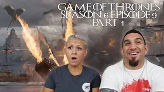 Game of Thrones Season 6 Episode 9 'Battle of the Bastards' Part 1 REACTION!!