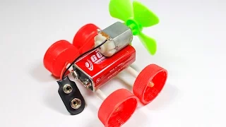 How To Make a Powered Air Car - DIY Ideas