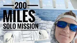 200 Mile solo Gulf Stream Crossing on a 30ft Boat (Bimini Bahamas)