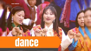 Parop Zams Dance - Paro Tshechu || Traditional Bhutanese Dance || Bhutan Dance || Boedra & Zhungdra