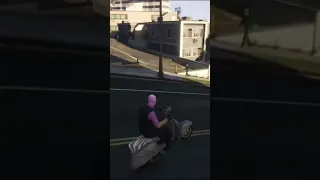 THIS IS WHY I DON'T RIDE SCOOTERS IN GTA 5 #Shorts