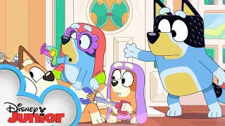 Bluey Season 3 Episode 48 "Ghostbasket" Episode Clip | @disneyjunior x @BlueyOfficialChannel