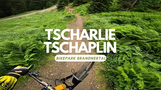 Tscharlie Tschaplin /Jumpline/ Bikepark Brandnertal full run POV RAW