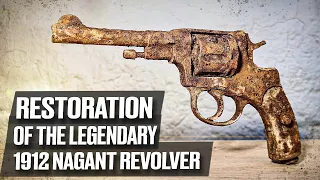 Laid in the ground for 110 years and was well preserved thanks to the holster | Restoration antique