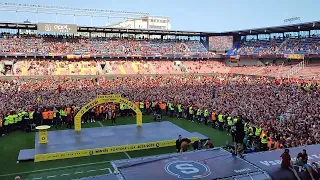 AC Sparta Praha - Plzeň 27.5.2023 (0:1) mistrovské oslavy - já nechci domu :-)