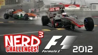 Nerd³ Challenges! Monaco in the Rain - F1 2012