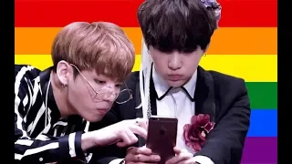 YOONKOOK | Min Yoongi [ Suga ] & Jeon Jungkook [ GAY MOMENTS ] BTS