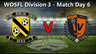 Bellshill 2 : Irvine Vics 3 - 3rd September 2022